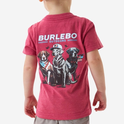 YOUTH AMERICAN DOGS TEE
