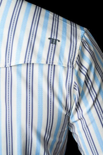 THE JAKE IN BLUE - SHORT SLEEVE SNAP