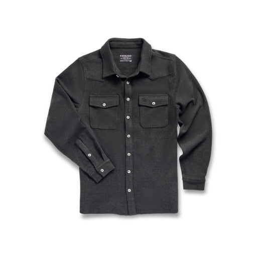 Austin Shirts - Ls - Heather Black