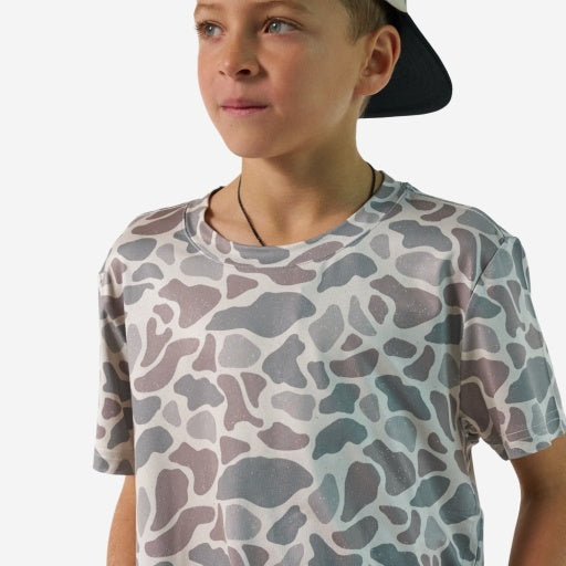 Youth Go To Tee - Classic Deer Camo