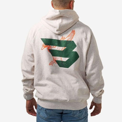 Fleece Hoodie - Heather Oatmeal