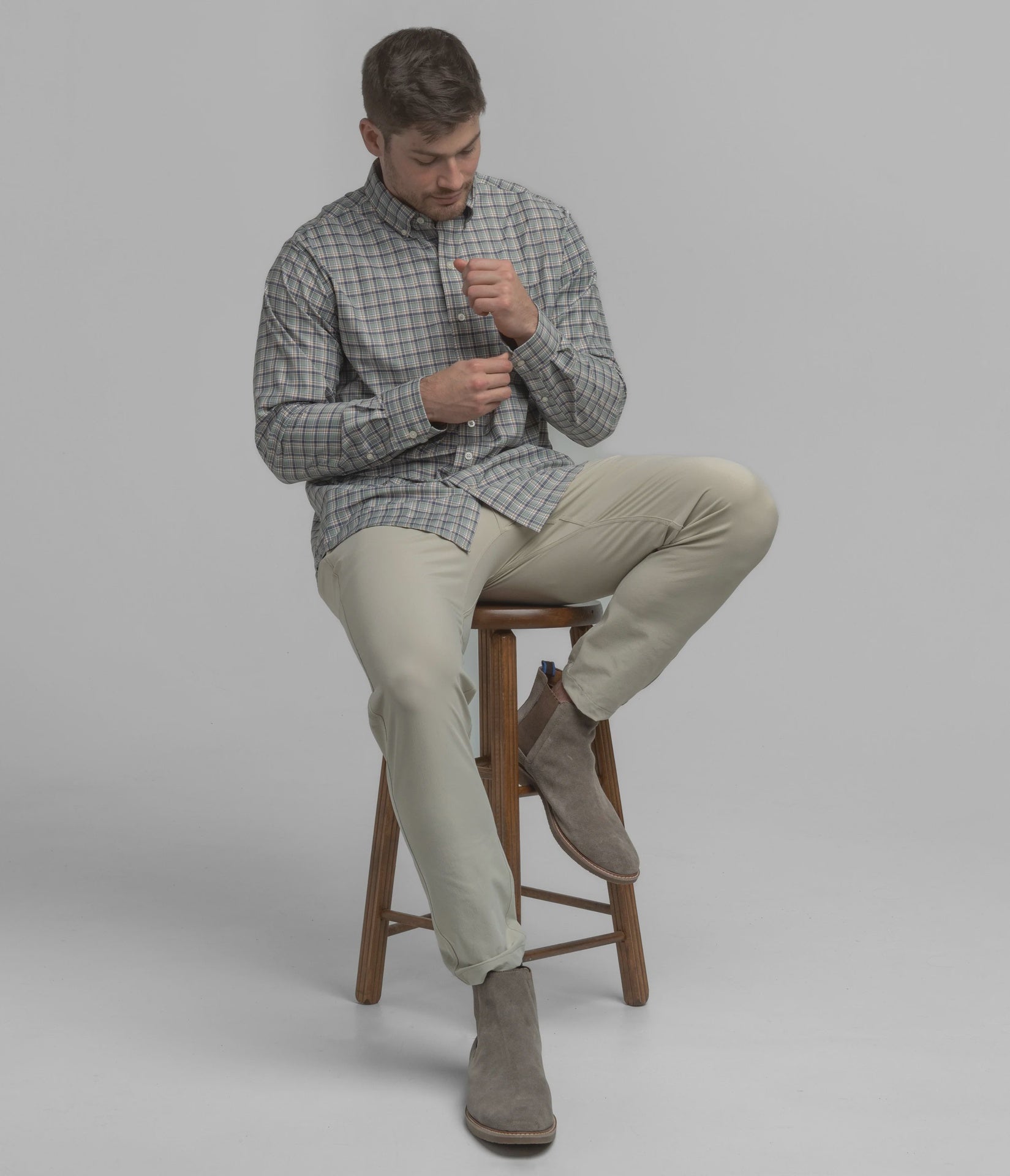 Hawthorne Plaid LS